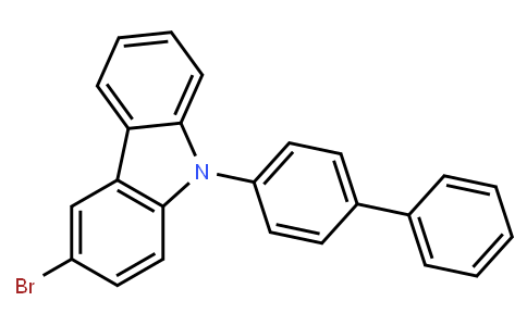 9-(4-联苯基)-3-溴咔唑
