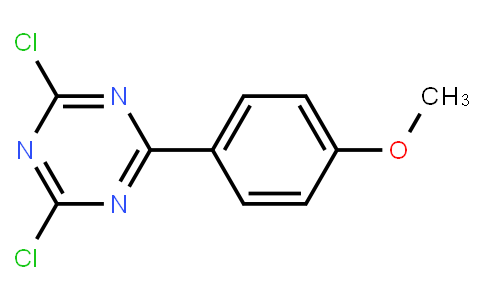 2,4-二氯-6-(4-甲氧基苯基)-1,3,5-三嗪