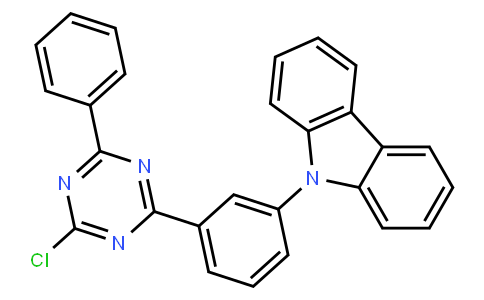 9-[3-(4-氯-6-苯基l-[1,3,5]三嗪-2-基)-苯基]-9H-咔唑