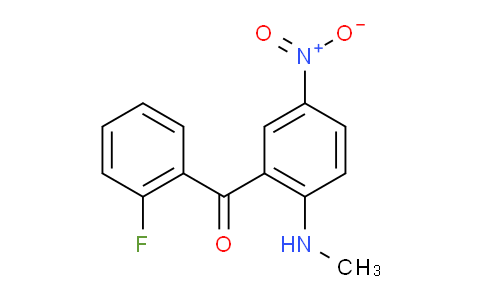 2'-Fluoro-2-methylamino-5-nitrobenzophenone