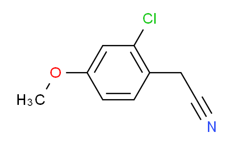 (2-Chloro-4-methoxyphenyl)acetonitrile