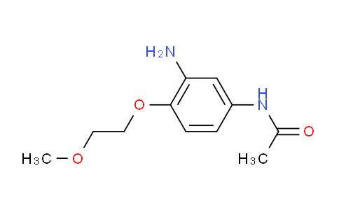 N-[3-Amino-4-(2-methoxyethoxy)phenyl]acetamide