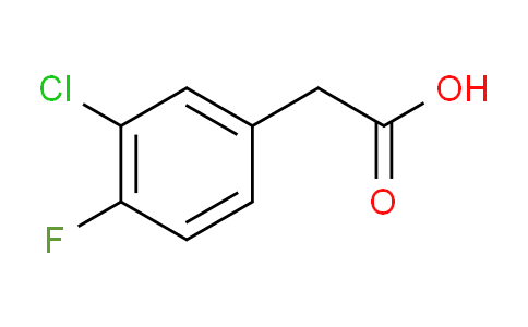 3-chloro-4-fluorophenylacetic acid