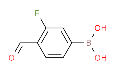 3-Fluoro-4-formylphenylboronic acid