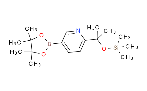 6-(2-(Trimethylsilyloxy)propan-2-yl)pyridine-3-boronic acid pinacol ester