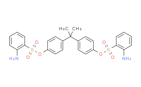 Isopropylidenedi-1,4-phenylene bis(2-aminobenzenesulphonate)