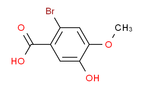 2-Bromo-5-hydroxy-4-methoxybenzoic acid