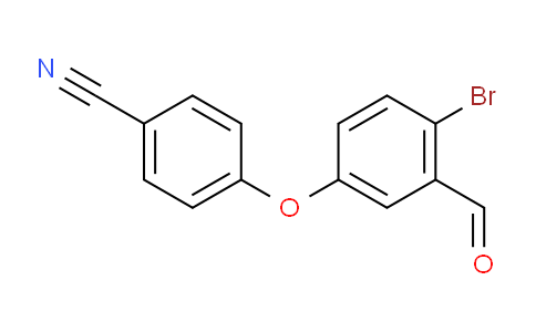 4-(4-溴-3-甲酰基苯氧基)苯甲腈