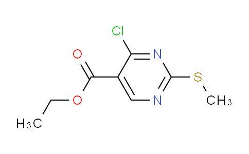 Ethyl 4-chloro-2-methylthio-5-pyrimidinecarboxylate