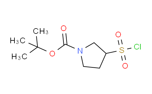 tert-Butyl 3-(chlorosulfonyl)pyrrolidine-1-carboxylate