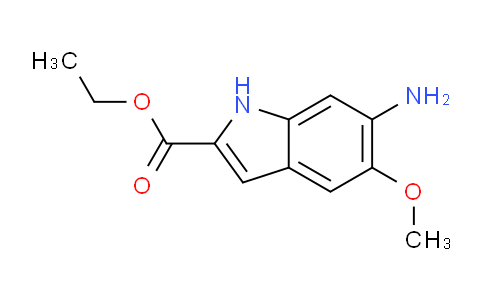 6-氨基-5-甲氧基吲哚-2-甲酸乙酯