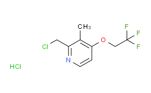 2-(氯甲基)-3-甲基-4-(2,2,2-三氟乙氧基)吡啶盐酸盐