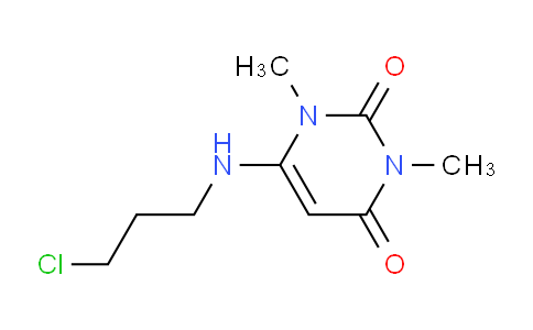 6-(3-Chloropropyl)amino-1,3-dimethyluracil