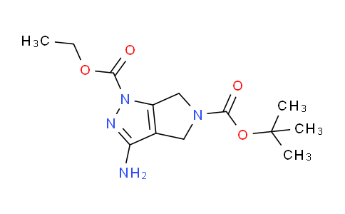 5-BOC-3-氨基-4,6-二氢吡咯并[3,4-C]吡唑-1-甲酸乙酯