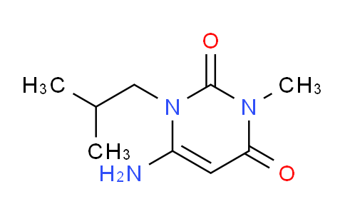 1-甲基-3-异丁基-4-氨基脲嘧啶