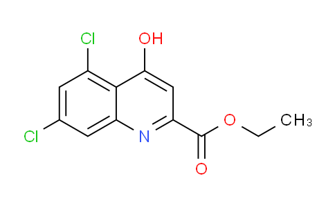 Ethyl 5,7-dichloro-4-hydroxyquinoline-2-carboxylate