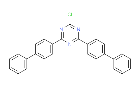 2-Chloro-4,6-bis(4-phenylphenyl)-1,3,5-triazine