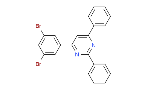 4-(3,5-二溴苯基)-2,6-二苯基嘧啶