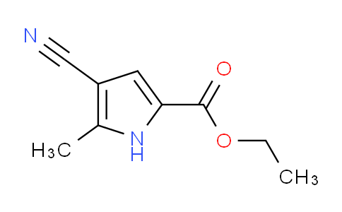 Ethyl 4-cyano-5-methyl-1H-pyrrole-2-carboxylate