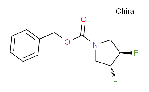 (3R,4R)-N-Cbz-3,4-difluoropyrrolidine