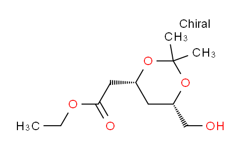 Ethyl (3R,5S)-6-hydroxy-3,5-O-isopropylidene-3,5-dihydroxyhexanoate