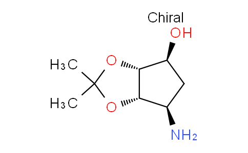 (3aR,4S,6R,6aS)-6-Aminotetrahydro-2,2-dimethyl-4H-cyclopenta-1,3-dioxol-4-ol