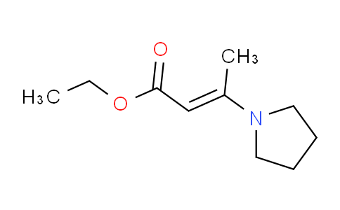 (2E)-3-(1-Pyrrolidinyl)-2-butenoic acid ethyl ester