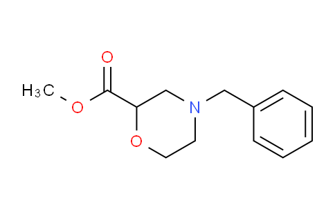 4-(Phenylmethyl)-2-morpholinecarboxylic acid methyl ester
