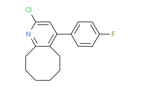 2-Chloro-4-(4-fluorophenyl)-5,6,7,8,9,10-hexahydrocycloocta[b]pyridine