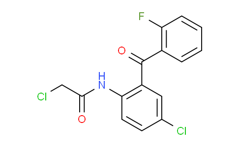 2-(2-Chloroacetamido)-5-chloro-2'-fluorobenzophenone