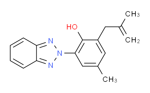 2-(2H-benzotriazol-2-yl)-4-methyl-6-(2-methylprop-2-en-1-yl)phenol