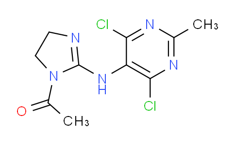 4,6-二氯-2-甲基-5-(1-乙酰基-2-咪唑)-氨基吡啶