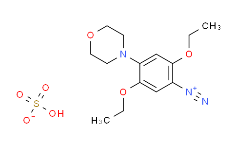 2,5-Diethoxy-4-Morpholino-benzenediazonium Bisulfate