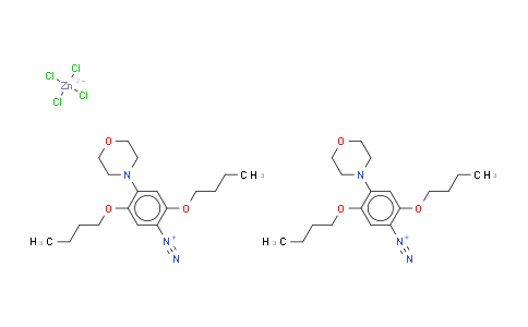 2,5-Di-n-Butoxy-4-Morpholino-benzenediazonium Tetrachlorozincate