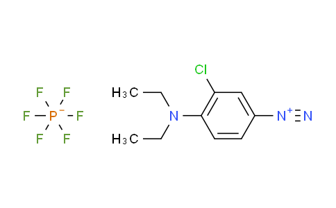 3-chloro-4-(diethylamino)benzenediazonium hexafluorophosphate
