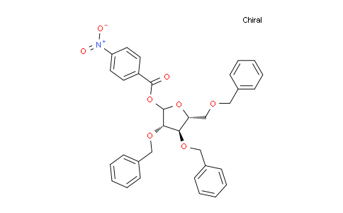 2,3,5-Tri-O-benzyl-D-arabinofuranose 1-(4-nitrobenzoate)