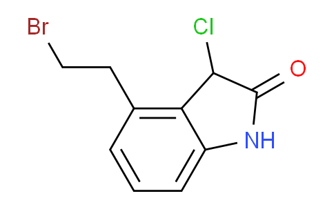 4-(2-Bromoethyl)-3-chloro-1,3-dihydro-2H-indol-2-one