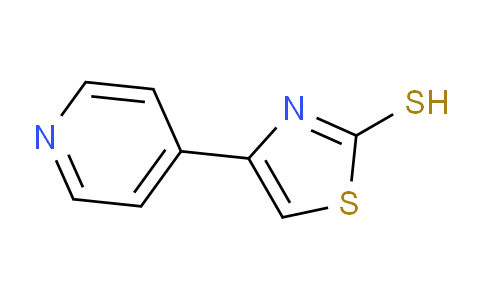 4-(4-Pyridinyl)thiazole-2-thiol