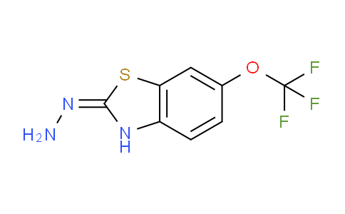 2-Hydrazono-6-(trifluoromethoxy)-2,3-dihydrobenzo[d]thiazole