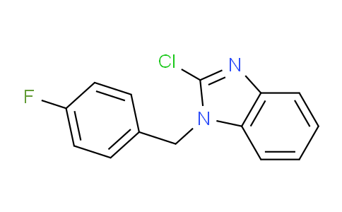1-(4-Fluorobenzyl)-2-chlorobenzimidazole