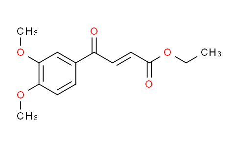(E)-4-(3,4-二甲氧基苯基)-4-氧代-2-丁烯酸乙酯