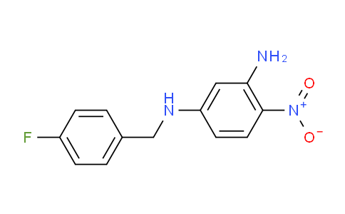 N1-(4-Fluorobenzyl)-4-nitrobenzene-1,3-diamine