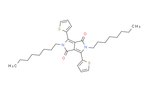 2,5-dioctyl-3,6-di(thiophen-2-yl)-2,5-dihydropyrrolo[3,4-c]pyrrole-1,4-dione