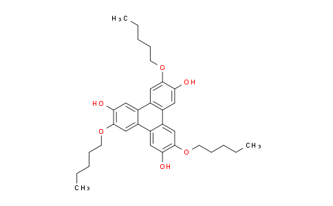 2,6,10-Triphenylenetriol, 3,7,11-tris(pentyloxy)-