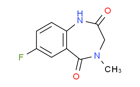 7-Fluoro-3,4-dihydro-4-methyl-1H-1,4-benzodiazepine-2,5-dione