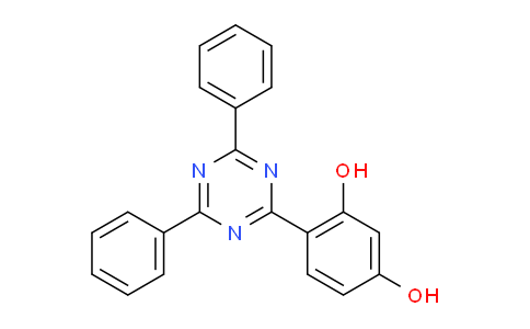 4-(4,6-Diphenyl-1,3,5-triazin-2-yl)benzene-1,3-diol