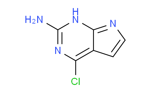2-Amino-4-chloropyrrolo[2,3-d]pyrimidine