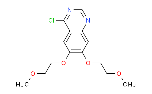 4-氯-6,7-双(甲氧基乙氧基)喹唑啉酮