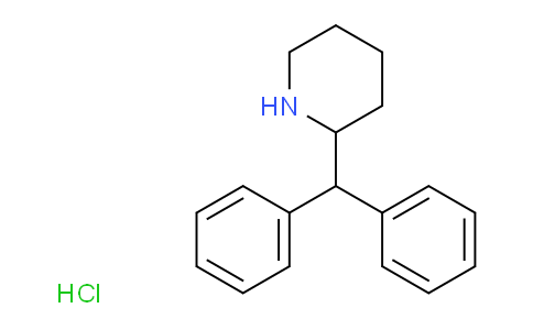 2-Diphenylmethylpiperidine hydrochloride