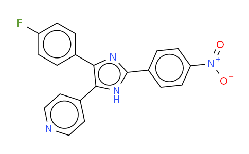 4-[4-(4-氟苯基)-2-(4-硝基苯基)-1H-咪唑-5-基]吡啶